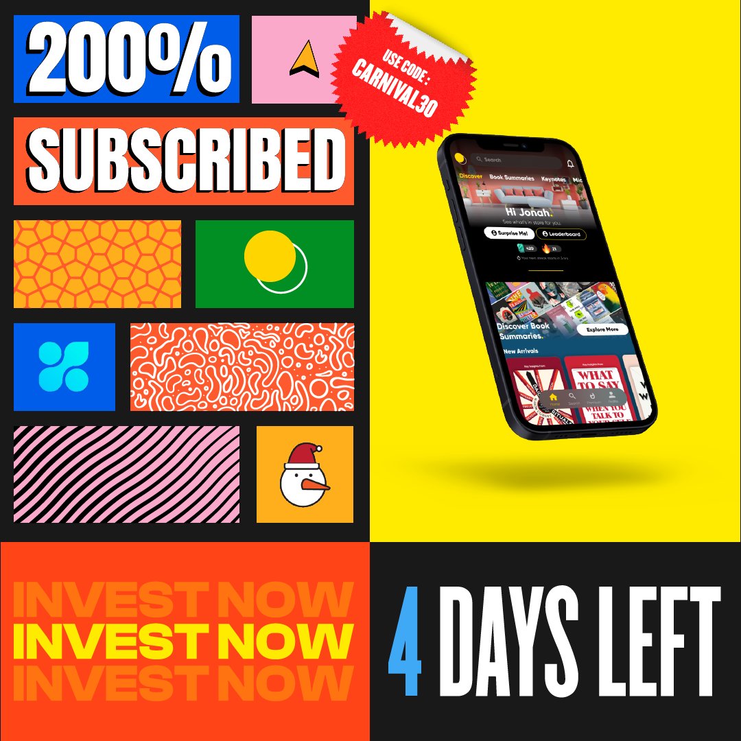 We are now 200% subscribed! What are you waiting for? Join us now!

ONLY 4 DAYS LEFT!

shorturl.at/jBCFV

#GrowWithVolume