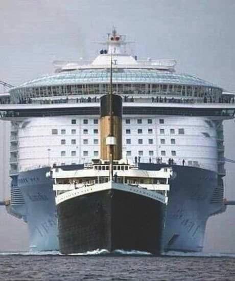 <a href="/elonmusk/">Elon Musk</a> The titanic vs a modern day cruise ship
