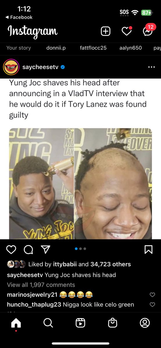 DiamondBlak5's tweet photo. @yungjoc! Somebody find his twitter😭🤣…he really look like somebody aunt T🤣🤣 https://t.co/1n15tn9EWA