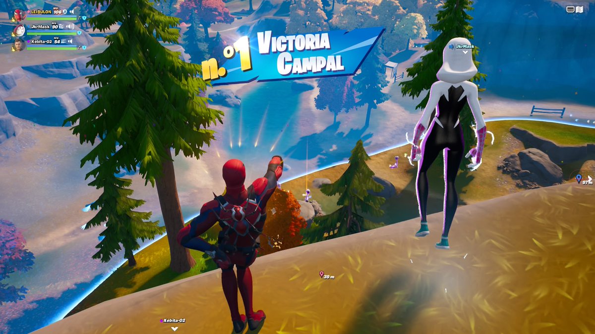LeibulonFN's tweet photo. [[[Victoria Campal FORTNITE S1C4]]]

Win: #08 {Ft. @XEBITA02 &amp; @JkRiddleX }

Skin: #SpiderManZero (todos skin de Marvel)

#Fortnite #FortniteChapter4          #WinterFest https://t.co/q1xKaAXPxx