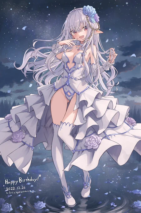 すのーさんのお誕生日絵で描かせていただきました! 