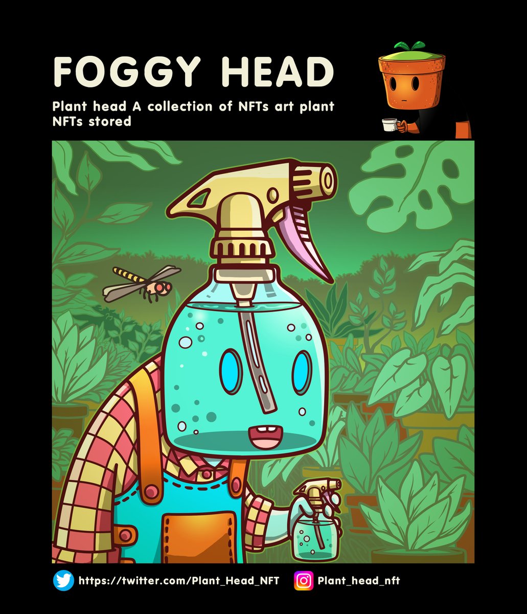 When your plants need water, we are the water.
opensea.io/assets/ethereu…

#NFTs #planthead  #NFTsCommunity  #OpenSeaNFT #NFTartists #NFTTHAILAND #NFTJapan #BONSAINFTCLUB #NFTGiveaway #NFT #NFTartwork #nftart #NFTshill