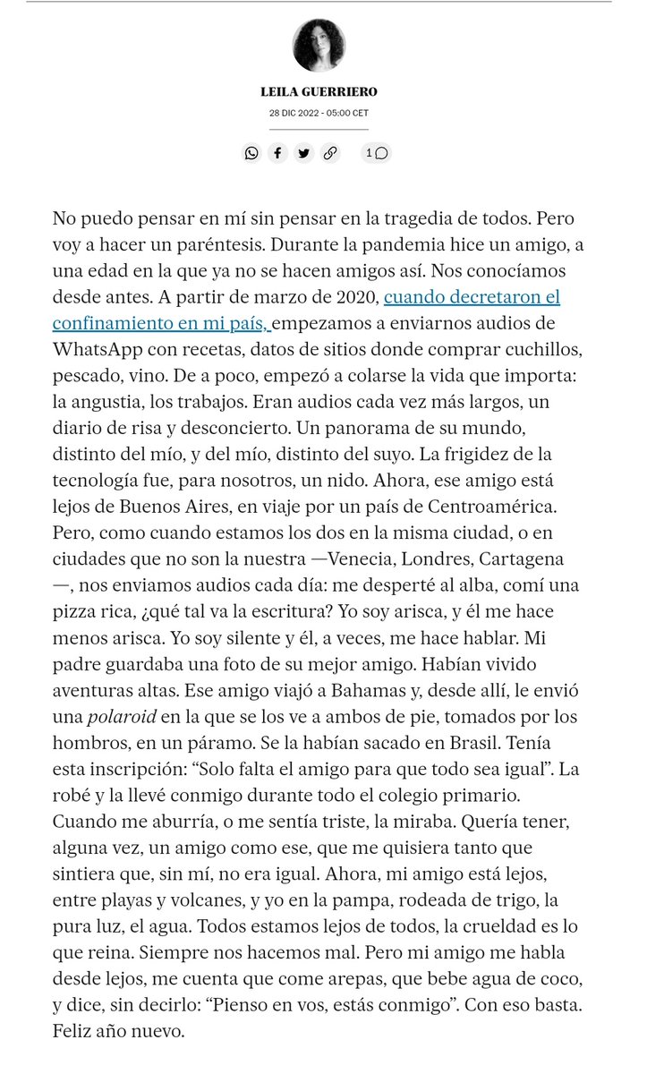 Miss_Grape_'s tweet photo. «Con eso basta».

Lo de Leila Guerriero. https://t.co/QOdNDTAC55