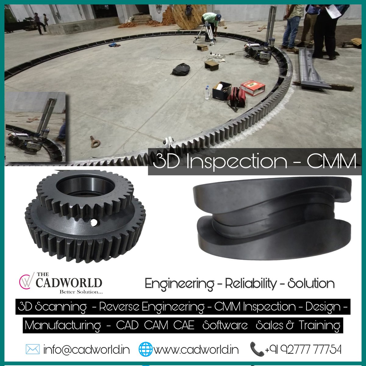 krushang1430's tweet photo. #cmm #Inspection #Design #ReverseEngineering
-
-
#ScanArm #LaserTracker #Scaner #3dprinter
@thecadworld https://t.co/Zr7Nn8gkQN