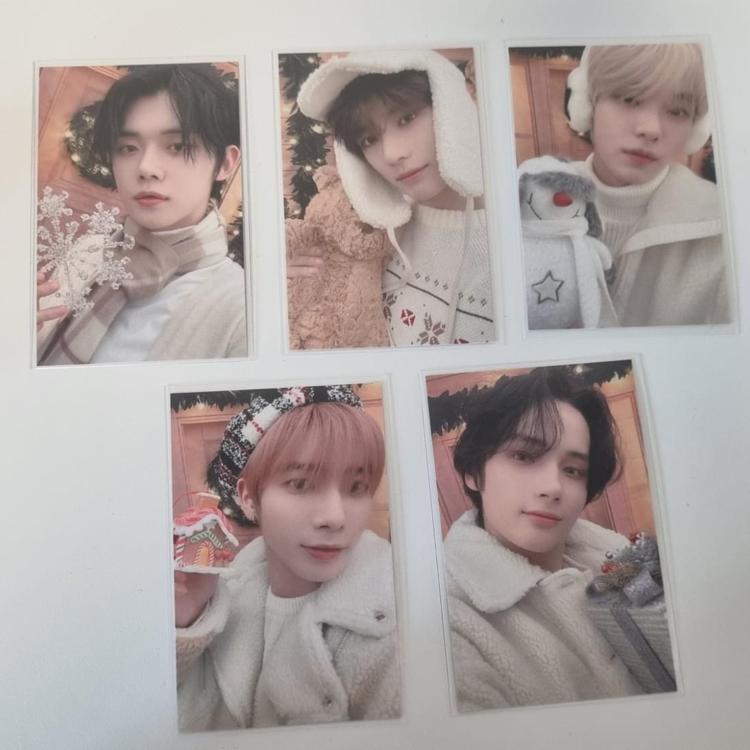 TXT テヒョン サノク SBS クリスマス トレカ TXT Tomorrow x Together SBS Gayo Broadcast Photocards PC
