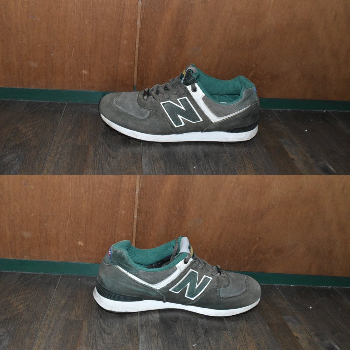 majoe7024's tweet photo. NEWBALANCE M576 TOL "Fresh Peppermint Tea"
中古のため、だいぶ色あせてますが、新品の時の緑はもっと綺麗なんだろうと思わせるスニーカー
#NEWBALANCE #m576 #freshpepperminttea #madeinuk #ニューバランス #フレッシュペパーミントティー #イギリス製 https://t.co/mH922aZqcU