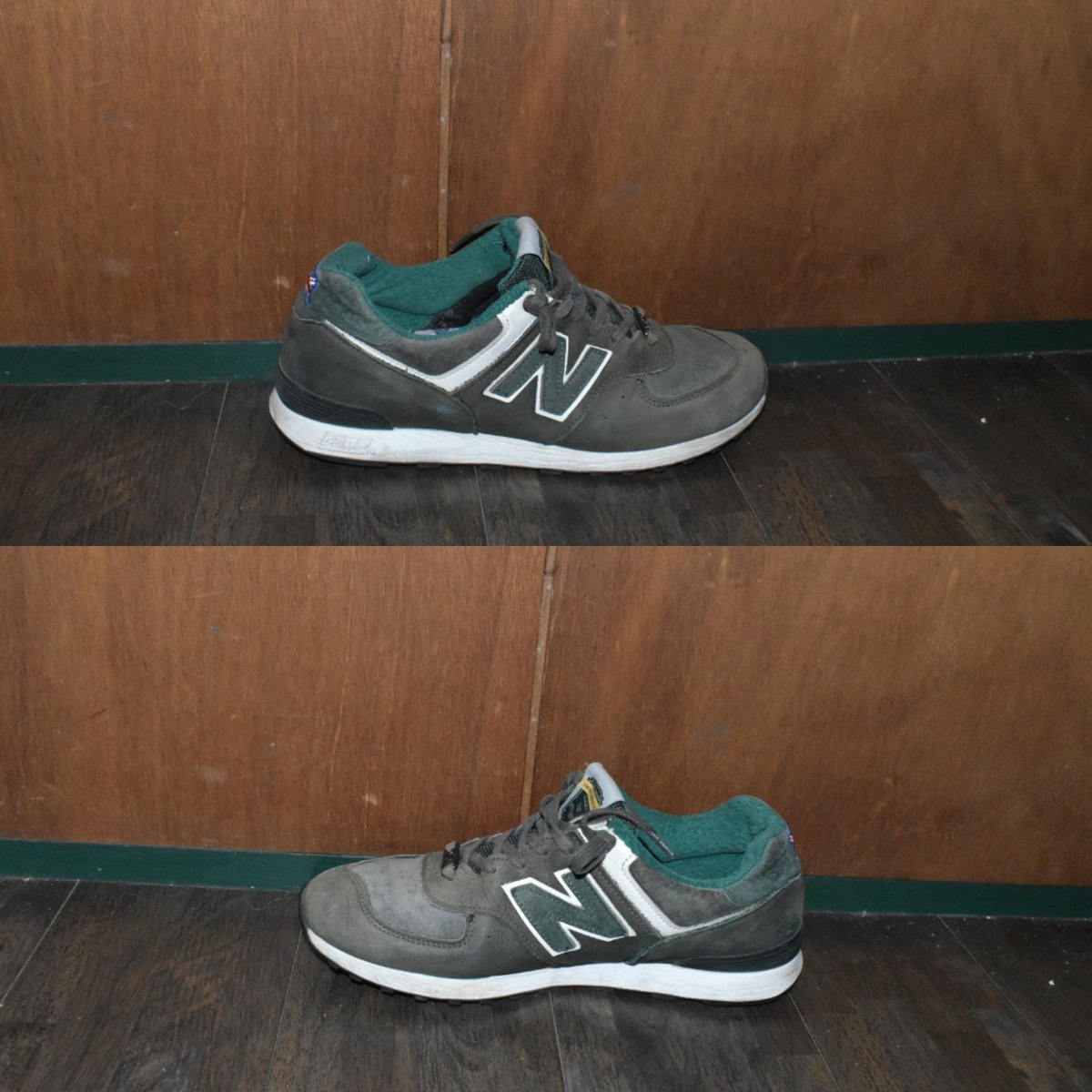 majoe7024's tweet photo. NEWBALANCE M576 TOL "Fresh Peppermint Tea"
中古のため、だいぶ色あせてますが、新品の時の緑はもっと綺麗なんだろうと思わせるスニーカー
#NEWBALANCE #m576 #freshpepperminttea #madeinuk #ニューバランス #フレッシュペパーミントティー #イギリス製 https://t.co/mH922aZqcU