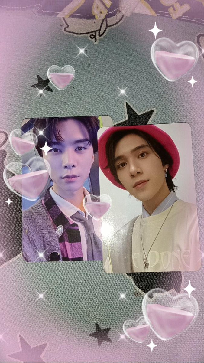 ingtaynew's tweet photo. wts photocard johnny &amp; hendery smcu 
johnny 20k
hendery 25k 
- inc packing
- all good condi ( condi on dm )
- dom semarang https://t.co/vZZ1DYltQm