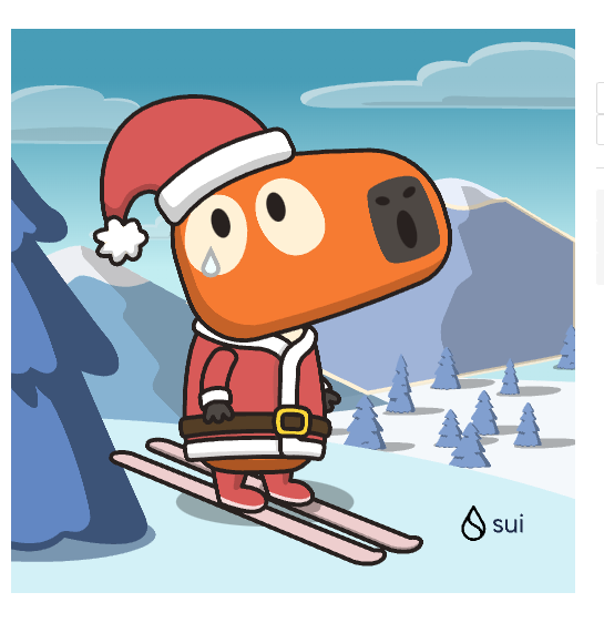 pari26511's tweet photo. The capybara named Capy was excited to try his new skates on the snow-covered ground. He had never skated before, but he was determined to learn. He waddled over to the frozen pond, strapped on his skates, and began to glide across the ice. #CapyHolidays https://t.co/lDcJD2daK2