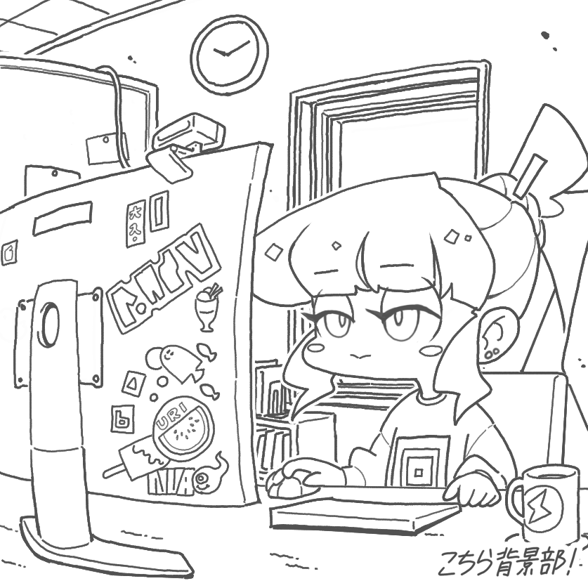 ※お知らせ
いつもお世話になっています、背景部です
Skebにてたくさんのご依頼、ありがとうございます。我々はひとつひとつのご依頼に真剣に取り組みたいため、誠に勝手ながらSkebの募集をいったん閉じさせていただきます
再開の目途は来年の1月の中旬くらいになるかと。
再開の際はツイートします