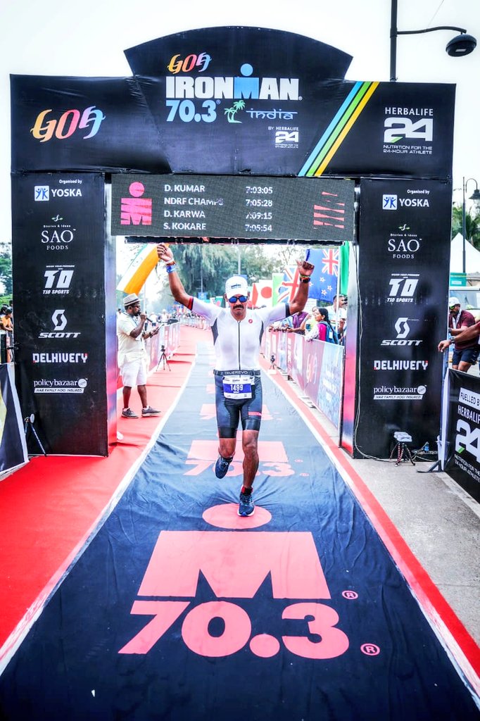 PRO_Satna's tweet image. सतना जिले के अर्चित परिहार अब गोवा में आयोजित दुनिया की सबसे बड़ी ट्राई थैलान प्रतियोगिता इंटरनेशनल आयरन मैन चैंपियनशिप में निर्धारित टास्क समय सीमा के अंदर पूरा करके जिले के पहले आयरनमैन बन चुके हैं। प्रतियोगिता में 33 देशों के 1600 से ज्यादा एथलीटों ने भाग लिया। 

#JansamparkMP