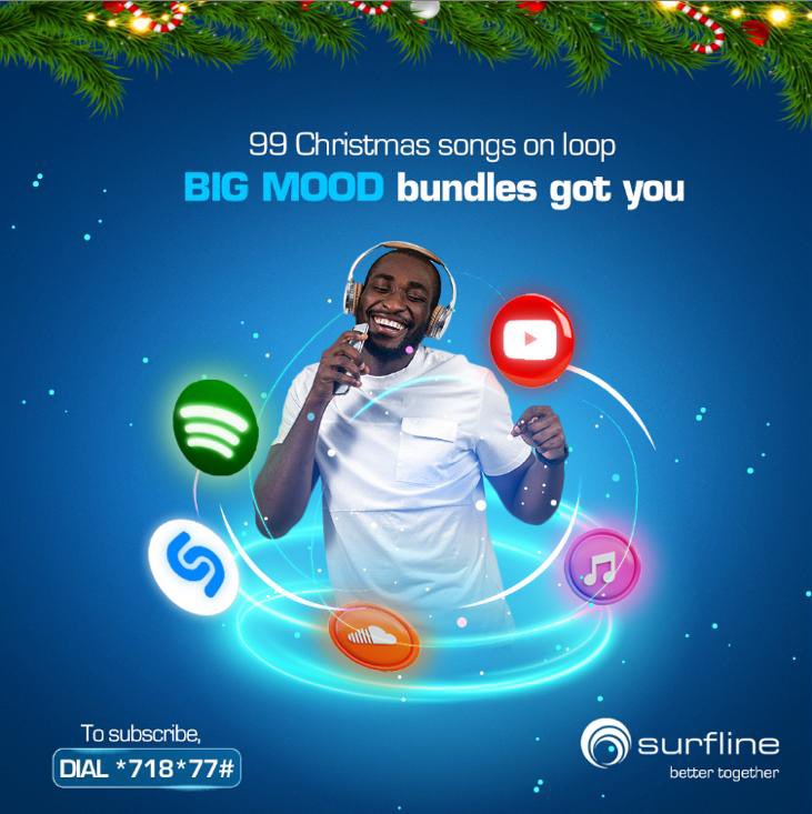 Set the mood this festive season with our big mood bundles! Whether you’re streaming Christmas songs or Christmas movies, Big Mood got you! 

Find your #HappyPlace with Surfline