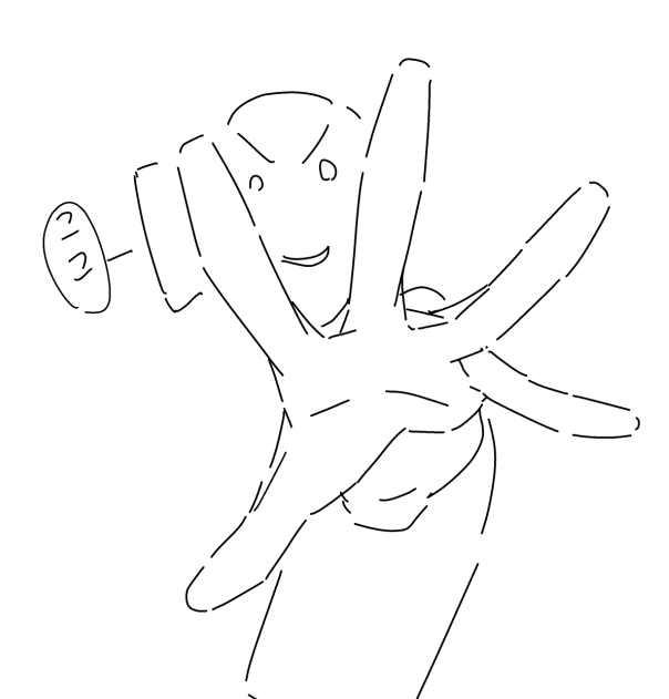 アニメーターさんが描くこの第一関節から第二関節を抽象的に描いた指が昔からメッチャ好き。 