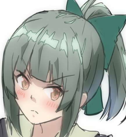 夕張(艦これ) 「板タブで久々に描いた夕張もう少し板タブの感覚を体に覚え込ませなければ… 」|ベルクート@艦これ絵描きのイラスト