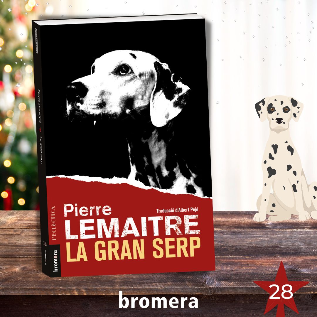 bromera's tweet photo. 📚 CALENDARI D'ADVENT - #NadalBromera2022 #QuanEsclataElNadal 📚

Últims dies del calendari d'advent. Aprofita i participa! 👉 Hui, portem al calendari «La gran serp», la novel·la de @PLemaitreAuteur . 🔗 https://t.co/mcoQhuXODn ⬇️⬇️⬇️ https://t.co/RWVsgwadbm