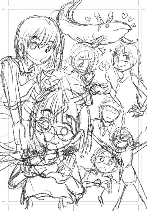 コミケおまけ用にカード作ってます。間に合いますように…
(印刷が間に合えば、新刊部数同量持ち込みます) 