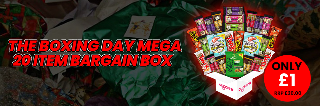 The Boxing Day Mega 20 Item Bargain Box is STILL GOING WILD!

We will try and keep this box live as long as we can but we estimate this will sell out soon!

Grab yours here ➡️ clickinit.co.uk