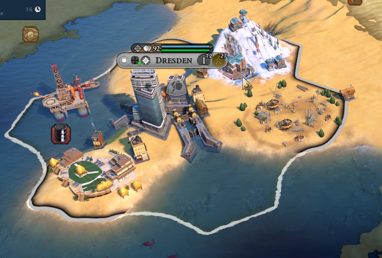 GnuKleaArh's tweet photo. Snow in the desert. Skiing in the sun.
#Civ6 #Permafrost #ImpossibleThings #Snow https://t.co/7XuzMP7oAc