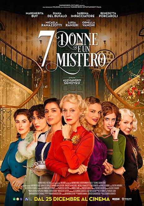 When their family patriarch is stabbed, seven women, each with ulterior motives, become trapped together in a mansion to solve the puzzle of his murder.

Italian film #7WomenAndAMurder (2022) by #AlessandroGenovesi, now streaming on @NetflixIndia.
