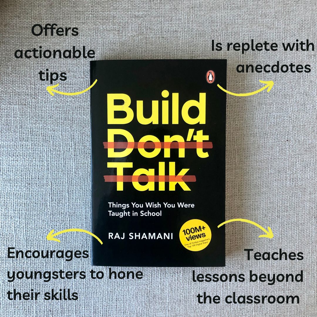PenguinIndia's tweet photo. When life gives you lemons, just pick up a copy of @rajshamani's #BuildDontTalk to find a way to excel and achieve success. Here's why you must get this book. 👇
Available in bookstores and on @amazonIN: https://t.co/hGXhLADrgF https://t.co/AH8LbEbyX2