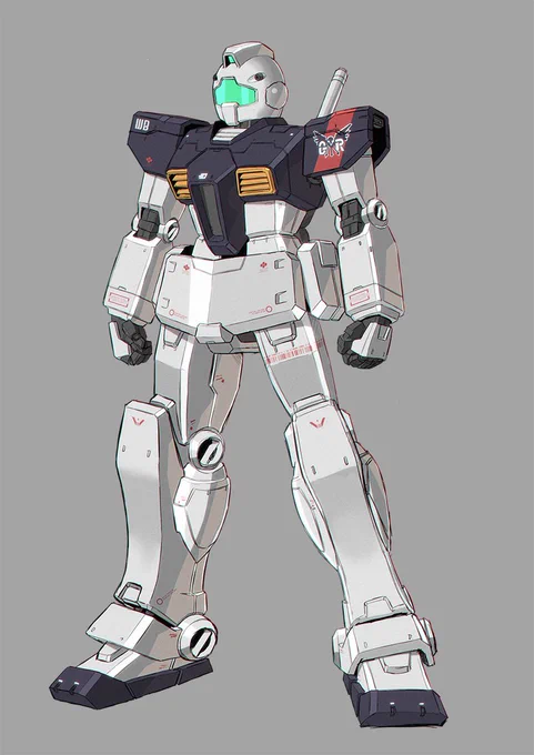 #キョーリューの1日1MS5日目【ジム(ギャザーロード隊仕様)】ですバトルアライアンス登場機体です。 