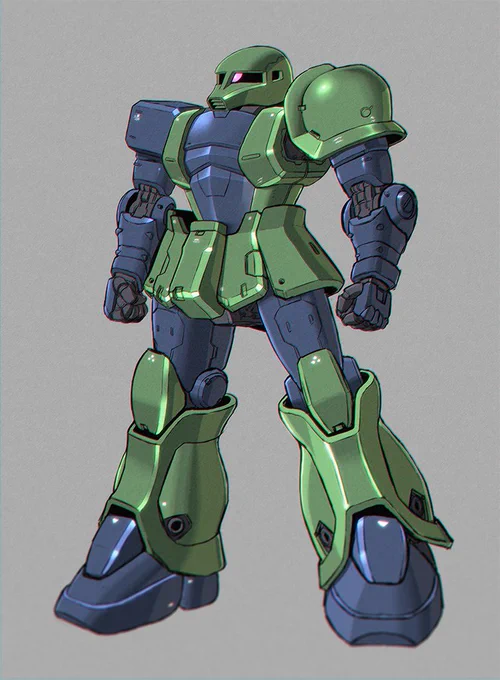 #キョーリューの1日1MS9日目 旧ザクこと【ザクⅠ】です。 