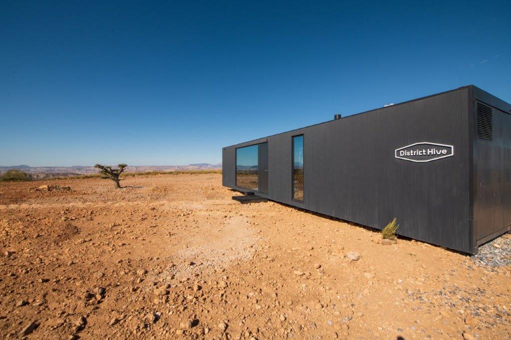 Didn´t you know yet that #DistrictHive is the first 100% self-sufficient and transportable module that can be deployed on any terrain, even where construction is not possible?: districthive.com #Granada #Gorafe #Gorafedesert #podtel #hotel #tourism #travel #experience