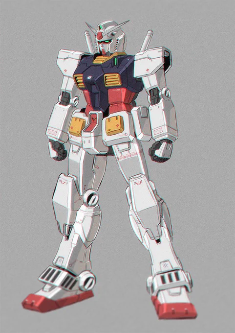 #キョーリューの1日1MS24日【ハーフガンダム】 
