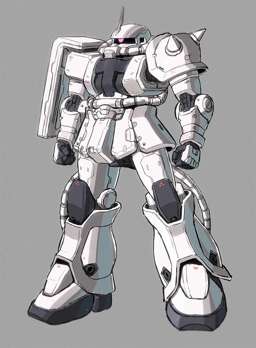 #キョーリューの1日1MS26日【ザク(ホワイトオーガー)】 