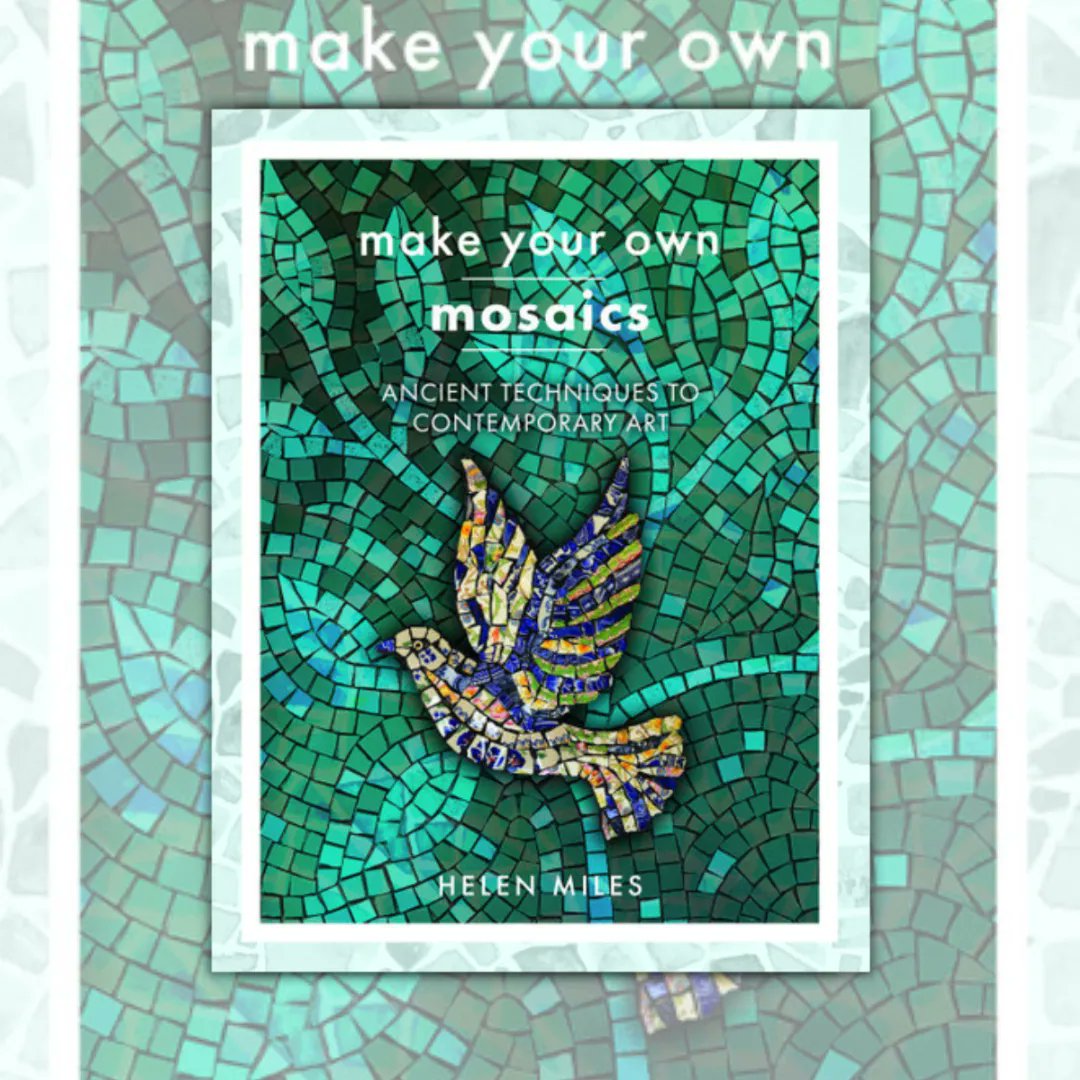 #ComingUpIn2023 Popular #preorder: 📖 Make Your Own Mosaics – Ancient Techniques to Contemporary Artby @hmmosaics from @WhiteOwlBooks ➡️ buff.ly/3hCQeFP #MakeYourOwn