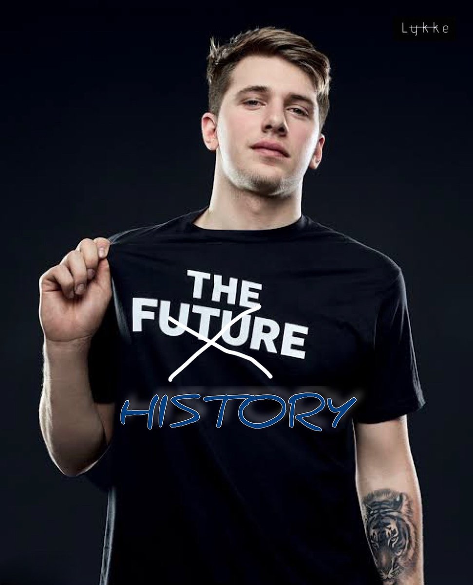 LykkeMag's tweet photo. The History. 
Luka Doncic.
60 points | 21 rebounds | 10 assists https://t.co/Hg54ZFavio