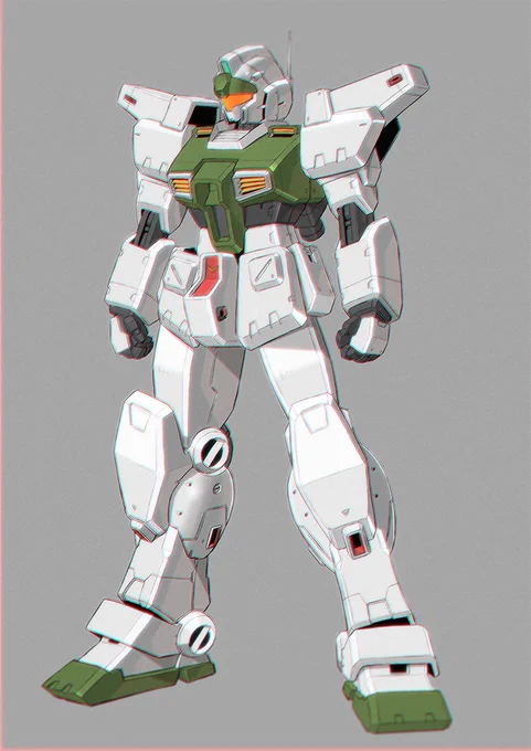 #キョーリューの1日1MS40日目【ジムカスタム(エゥーゴ第5機動艦隊第2戦隊カラー)】 