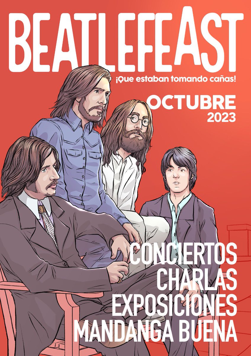 Pues ya lo puedo contar. Hemos conseguido una financiación de 200.000 euros para realizar el mayor encuentro beatlémano de Europa… ¡en Sevilla! Ya hemos hablado con las mejores bandas del mundo, incluso con Sean, Julian y Olivia para que estén presentes. Será en octubre de 2023.