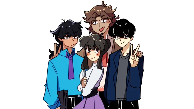 *casually drops my thesis film characters*i finished these a while for my prod bible but here they are!! 