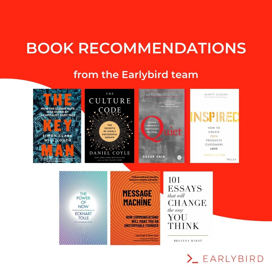EarlybirdVC's tweet photo. 🗓 Seeking quality #books to spend the last days of 2022 with or even the first moments of the new year?

📖 We can help with #recommendations from the #EBVCteam.

📚 Check out our recommendations: https://t.co/HYuoN3TE7m https://t.co/01rG6Q3mTU