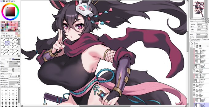 Preview of an adoptable selling tomorrow at 10 PM PST 🙏💦💦

Had this one cooked up and almost done but the moving happened and now I just got to finish it + my doggo's ear got infected and I'm in need of some quick cash 😔 