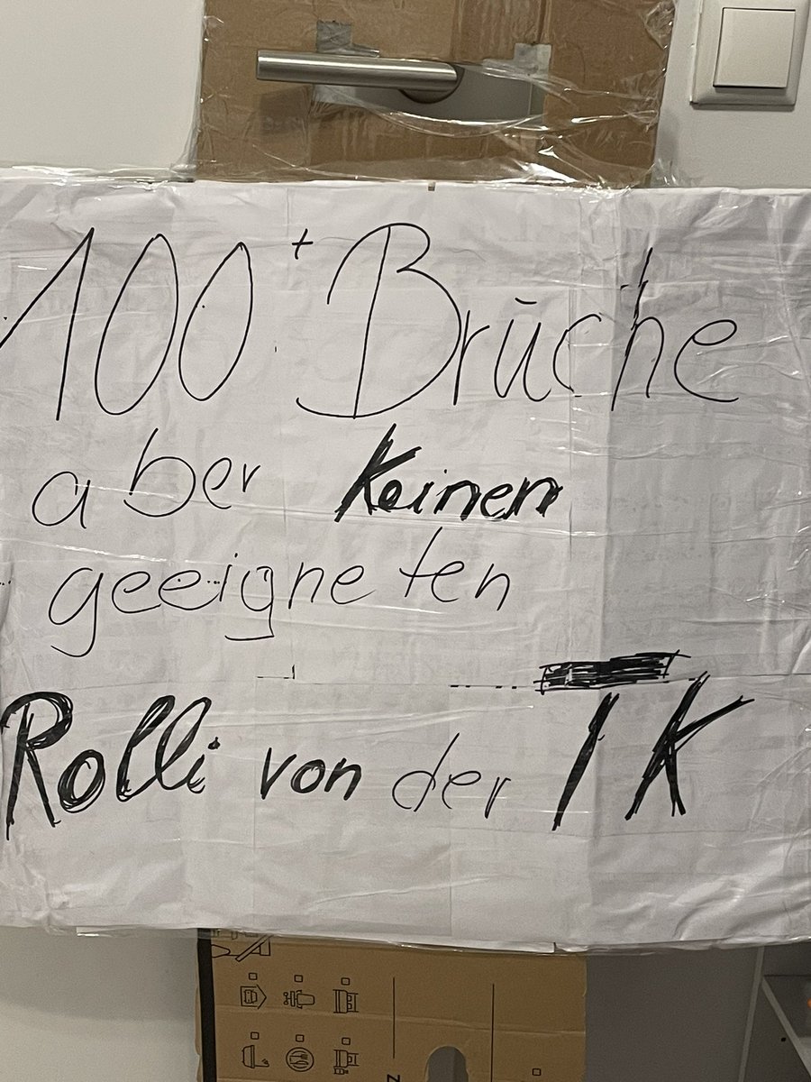 Heute ist Tag 2 der Techniker Krankenkassen Challenge. Ich stehe hier und wundere mich warum die TK so feige ist und zu der Aktion schweigt. Was soll man auch sagen, wenn das Recht, die Moral und die Verpflichtung auf der Seite von Daniel stehen.
