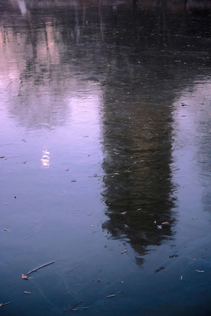 #PKUPOV: you are indulging in a #twilight stroll around the frozen #WeimingLake.💜✨

(Photos: An Yunyi)  #PKUCampus #PKUinWinter