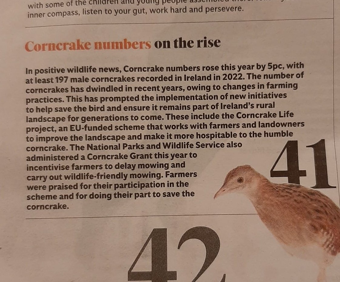 We are thrilled to have been included in the top 50 good news stories of 2022; we all need some good news.

Nothing would be possible without the massive support from farmers and the local community.

Here's to upward trends!