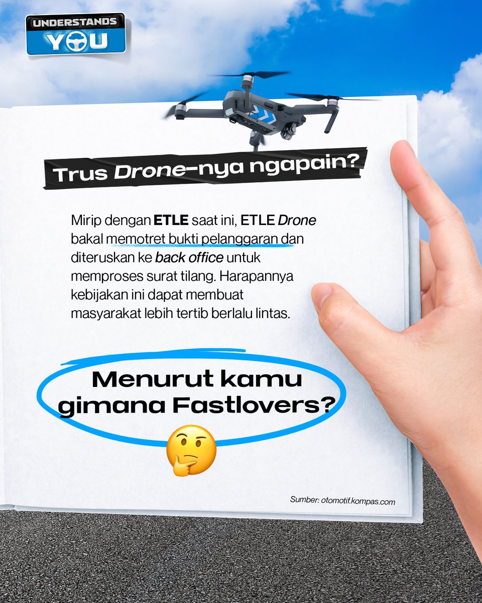 Drone untuk video ❌
Drone untuk ETLE ✅

Inovasi baru datang dari Kepolisian Daerah Jawa Tengah nih, Fastlovers. Penasaran nggak nih ngeliatnya? 🤔

Kalo Fastmin sih berharapnya gak ketemu ETLE Drone di jalan karena melanggar lalin ya.🤭

#PerformaLebihBaik
#PercayaFastron