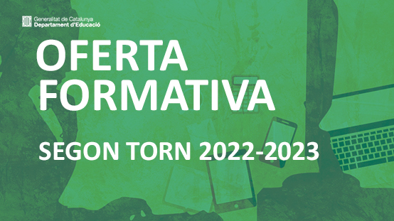 📢 Atenció! S'acosta el segon torn de #formació per al personal #docent. Consulteu els cursos que s'ofereixen, els terminis d'inscripció i tota la informació relacionada.

📅 Inscripcions del 7 al 17 de gener
🔗 xtec.gencat.cat/ca/formacio/

#AlsCentres
