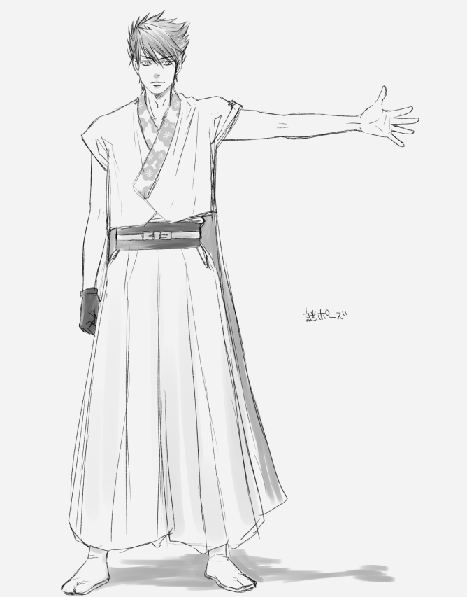 配信見ながら落書き大包平🏮 