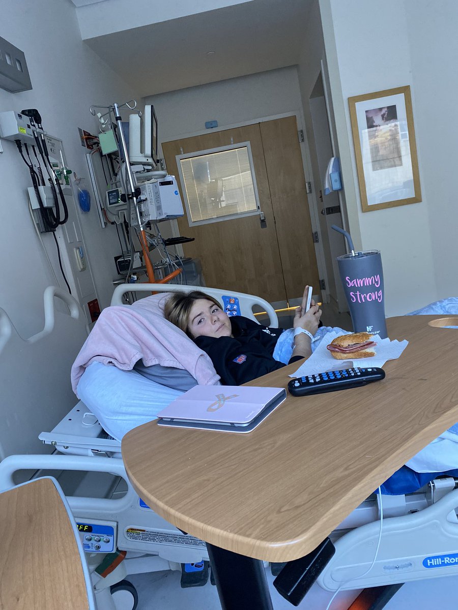 SammyMacaulay6's tweet photo. 1st treatment done next on 1/2/23….no one fights alone ❤️ https://t.co/ftWX4ropgv