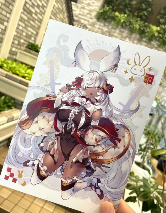 #C101 当日ブースにて、グラブルのマコラとクリスマスシャトラの両面A5イラストカードを無料配布します!どうぞお近くにお立ち寄りの際は覗いて見てくださいませ～!※数に限りがございますので、無くなり次第終了とさせていただきます。  