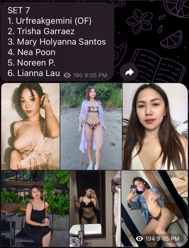 pinay leaks on Twitter: "dm to avail each set for only 100 pesos SET 7