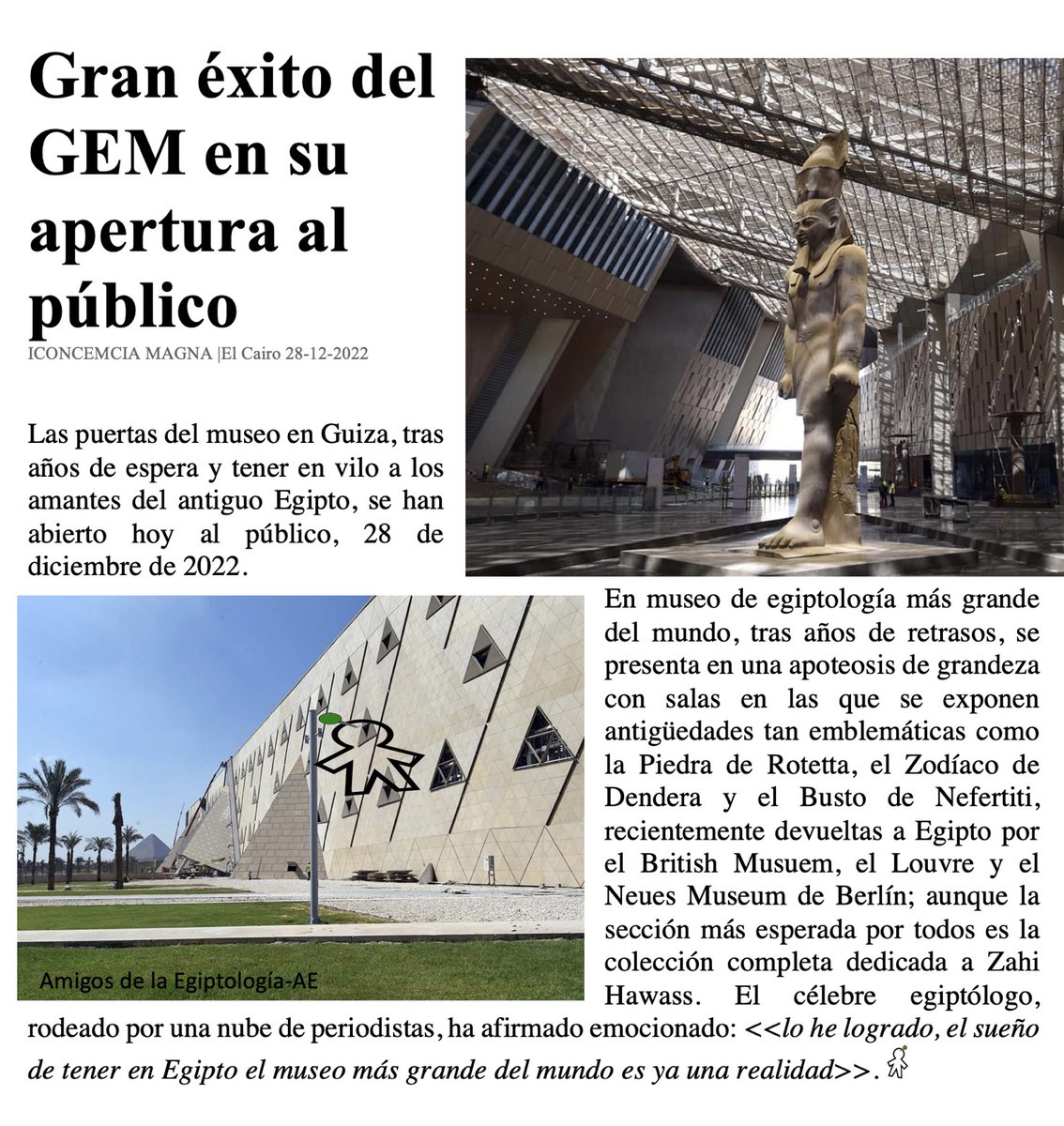 Una noticia para un día como hoy, 28 de diciembre de 2022