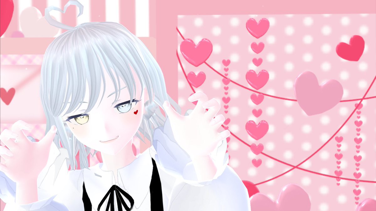 #自分の代理キャラを貼る

普段とバーチャル 