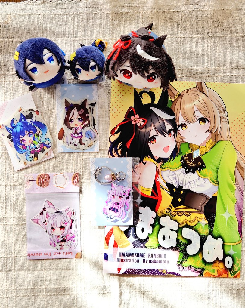 kanau3masters's tweet photo. こもちーの戦利品紹介☀

『まぬるぱん』さん
(なこもふ様/@nakomofu)

また、こもちーの本丸にせくしーな子が来たの。本当にドキドキよ…←

#ADV017
#みちのくコミティア https://t.co/MX1TD5bhE0