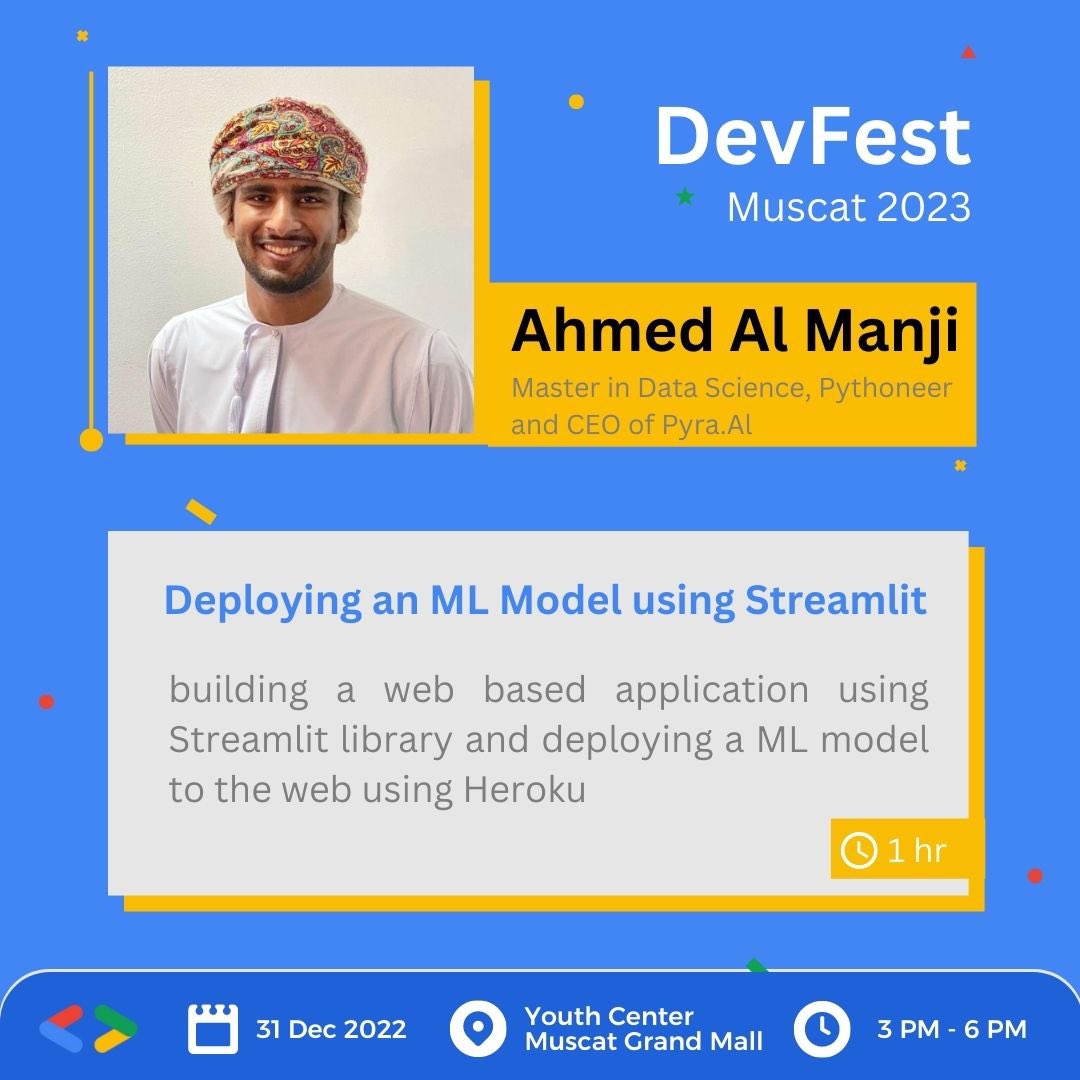 GDG Muscat tweet media