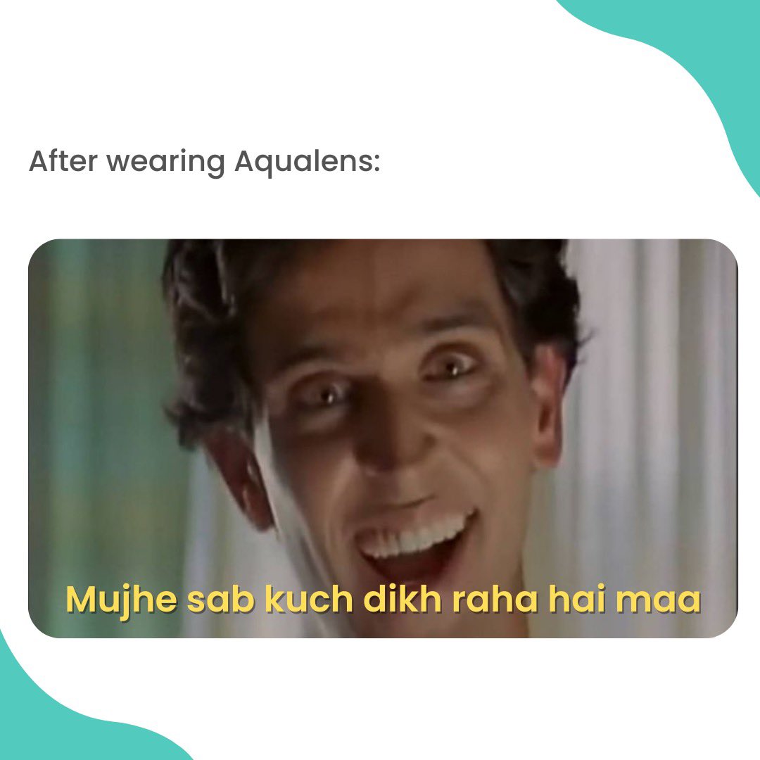aqualens_in's tweet photo. It’s Magic, It’s Magic! 🕺🏻
#aqualens #aquacolor #lenskart #Memes #HrithikRoshan #koimilgaya https://t.co/VmSYcDPamx